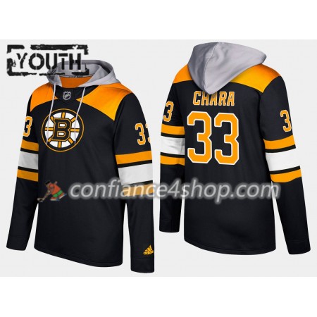 Enfant Boston Bruins Zdeno Chara 33 N001 Chandails à capuchon
